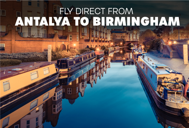 Antalya-Birmingham direct launched! AnadoluJet